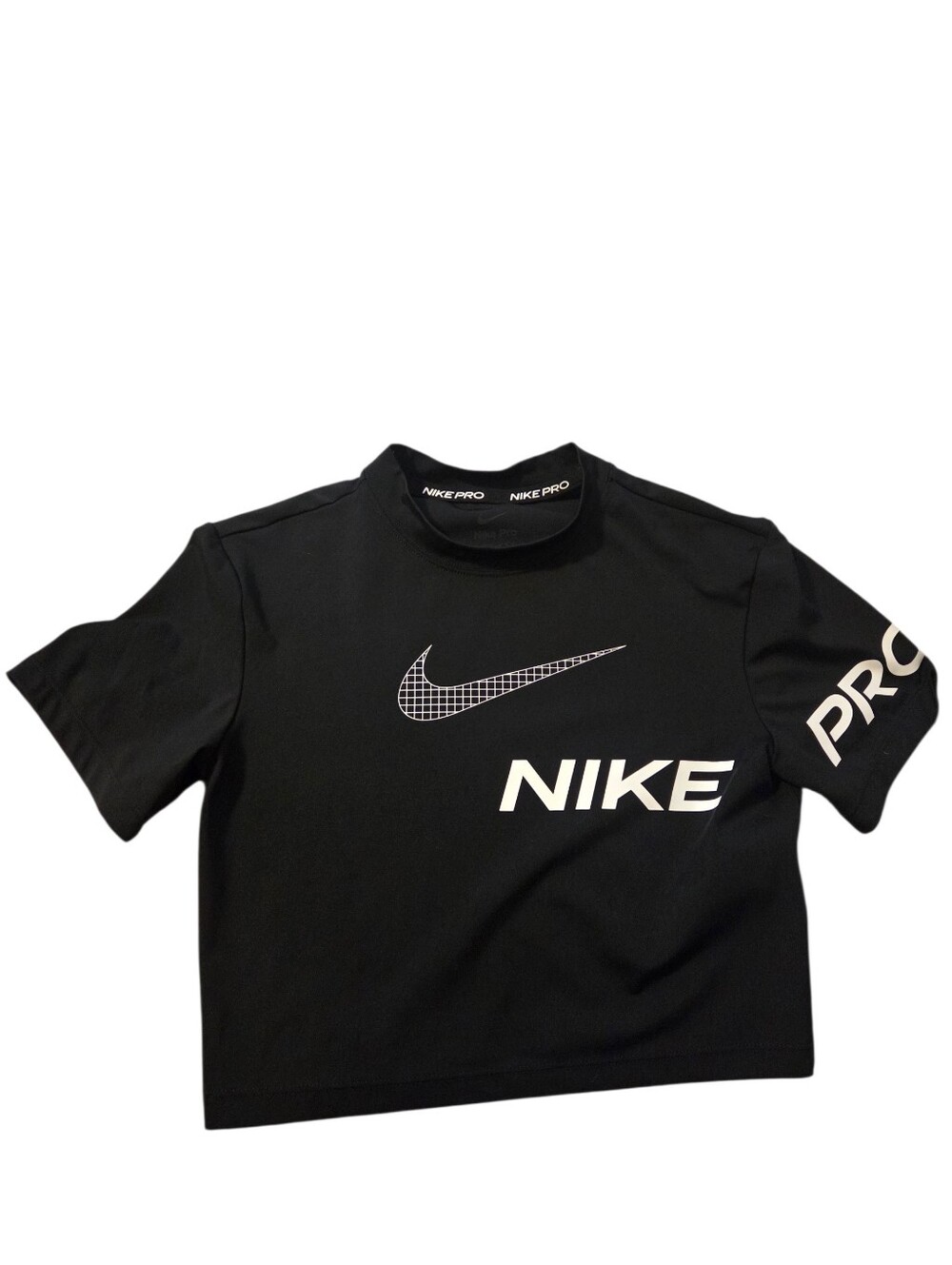 Nike Pro Drifit Crop Short Sleeve Tee